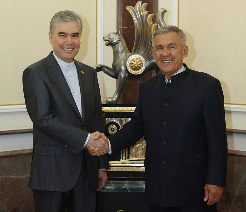 The National Leader of Turkmen People participated in the XVI International Economic Forum “Russia – Islamic World: KazanForum 2025”